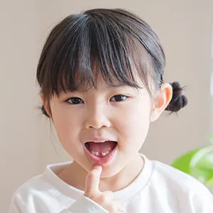 子どもの歯を治療したい