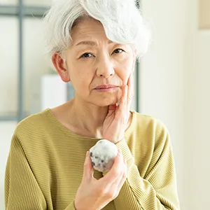 食べ物が飲み込みにくくなってきた