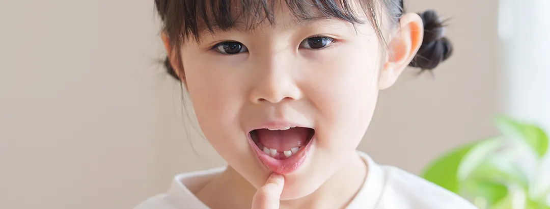 乳歯・生え変わり期の重要性